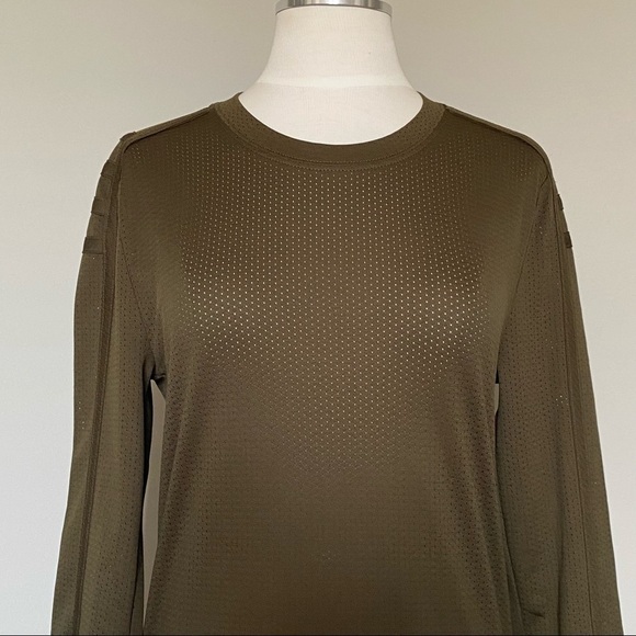 Helmut Lang Green Sport Mesh Tunic Top, XS - Picture 3 of 8
